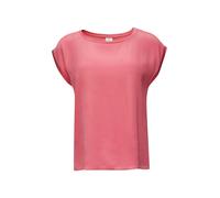 Fabricmix-Jerseyshirt in schimmernder Optik 44 Rosa