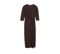 Kleid in Wickel-Optik mit Knoten-Detail 42 braun 2180942.8944.42