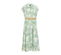 s.Oliver BLACK LABEL - Kleid creme|mehrfarbig|grün - Gr. - 40