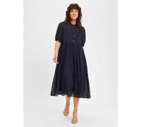Semitransparentes Maxikleid mit Futter 38 blau 2164652.5959.38