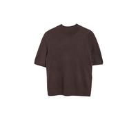 s.Oliver BLACK LABEL - Kurzarm-Strickpullover braun - Gr. - 46