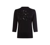 s.Oliver BLACK LABEL Langarmshirt Damen schwarz, 36