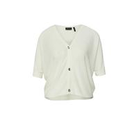 s.Oliver BLACK LABEL - Locker geschnittene Strickjacke weiß - Gr. - 44