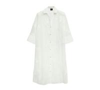Transparente Longbluse mit Stickerei 38 creme 2180711.0200.38