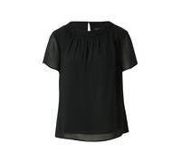 s.Oliver Luftige Chiffon-Bluse mit gesteppter Raffung