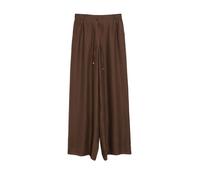 s.Oliver BLACK LABEL - Marlene-Hose mit weitem Bein braun - Gr. - 38