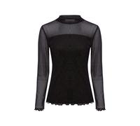 s.Oliver BLACK LABEL Mesh-Shirt Damen schwarz, 34