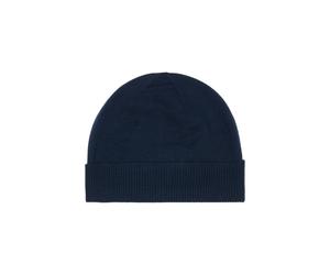 s.Oliver BLACK LABEL - Mütze aus Merinowolle blau - Gr. - ONE SIZE