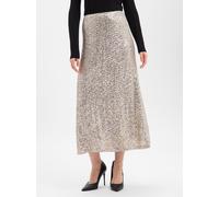 s.Oliver BLACK LABEL Paillettenrock Damen silber, 38