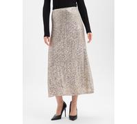 s.Oliver BLACK LABEL Paillettenrock Damen silber, 42