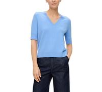 s.Oliver BLACK LABEL Pullover mit Lochmuster, Kurzarm