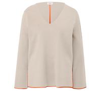 s.Oliver BLACK LABEL Pullover mit V-Ausschnitt, Weiß(07x3), 36