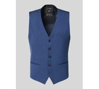 s.O PURE: Anzugweste im Slim Fit aus Stretch-Gewebe 48 blau 2174706.56M1.48