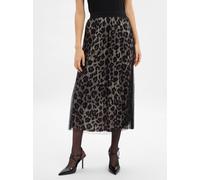 Mesh-Rock mit Leo-Muster 46 grau 2168624.93A1.46