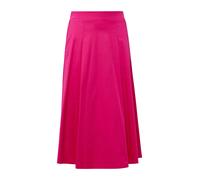 Midirock aus Popeline mit Elastikbund und Eingrifftaschen 42 Rosa 2165835.4501.42