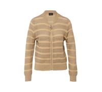 Strickjacke mit Glitzergarn und Pailletten L braun 2177299.8411.L