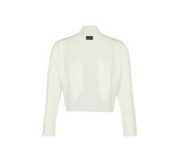 s.Oliver BLACK LABEL Offene Feinstrick-Jacke mit 3/4-Ärmeln Creme 34