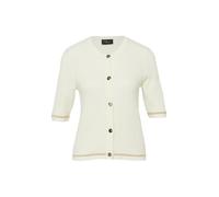 s.Oliver BLACK LABEL - Strickjacke mit Halbarm weiß - Gr. - 38