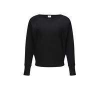 s.Oliver BLACK LABEL - Strickpullover aus Viskosemix schwarz - Gr. - 38