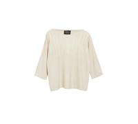 Feinstrickpullover mit Pailletten im Relaxed Fit 38 beige 2181551.8160.38