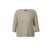 Lockerer Strickpullover in Bicolor-Optik mit U-Boot-Ausschnitt M beige 2168213.81X0.M