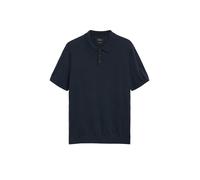Weiches Strick-Poloshirt aus Baumwoll-Seidenmix XXL blau 2182766.5920.XXL
