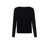 Strickpullover mit U-Boot-Ausschnitt im Relaxed Fit 42 schwarz 2180897.9999.42
