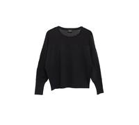 s.Oliver BLACK LABEL - Strickpullover im Boxy-Fit schwarz - Gr. - 44
