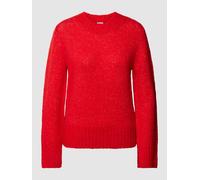 s.Oliver BLACK LABEL Strickpullover mit Alpaka-Woll-Anteil in Rot, Größe 46