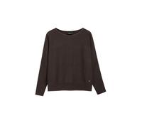 s.Oliver BLACK LABEL - Strickpullover mit U-Boot braun - Gr. - 34