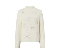 s.Oliver BLACK LABEL Strickpullover mit Wollanteil Damen ecru, 48