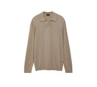 s.Oliver BLACK LABEL - Strickpullover Polokragen braun - Gr. - XL