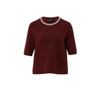Softer Kurzarm-Pullover aus Wollmix 42 rot 2170659.3633.42