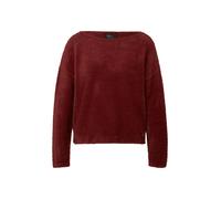 Flauschiger Relaxed-Fit-Pullover mit U-Boot-Ausschnitt 48 rot 2173225.3633.48