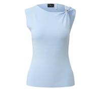 Feinstrick-Top mit Zierring am Träger 38 blau 2177307.5018.38