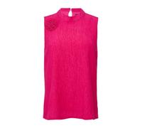 s.Oliver BLACK LABEL Strukturiertes Blusentop mit Abnehmbarer Brosche pink 38