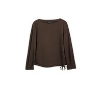 Sweatshirt im Relaxed Fit mit Tunnelzug am Saum 40 braun 2180947.8944.40