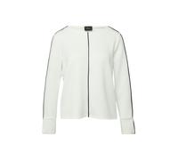 Scuba-Sweatshirt mit Kontraststreifen 44 creme 2174849.0200.44