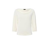 Weiches Sweatshirt aus Scuba mit Wasserfall-Ausschnitt 46 creme 2168554.0200.46