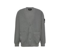 Relaxed-Fit-Cardigan aus strukturierter Sweatware XXL grau 2175465.9839.XXL