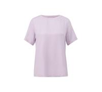 s.Oliver BLACK LABEL - T-Shirt aus Viskose im Fabricmix lila - Gr. - 34