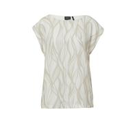Ärmelloses Blusenshirt mit Frontprint 38 Beige 2165932.80A1.38