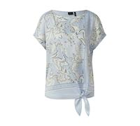 s.Oliver BLACK LABEL - T-Shirt blau|mehrfarbig - Gr. - 38