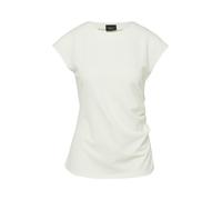 Elegantes Shirt mit seitlicher Raffung 42 creme 2176511.0200.42