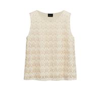 Top mit Glitzergarn und Ajourmuster 48 creme 2178690.04X3.48