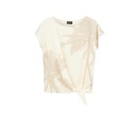 s.Oliver BLACK LABEL - T-Shirt weiß/beige - Gr. - 46