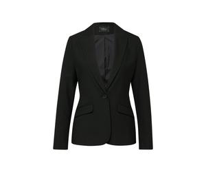 s.Oliver BLACK LABEL - Viskosemix-Blazer im Slim Fit schwarz - Gr. - 34