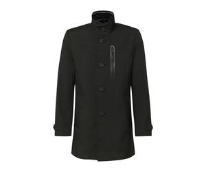 s.Oliver BLACK LABEL - Wasserabweisender Outdoor-Mantel mit Stehkragen schwarz - Gr. - 46
