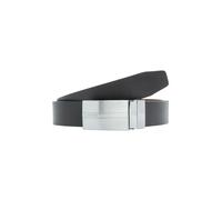 s.Oliver BLACK LABEL - Wendegürtel aus Leder schwarz - Gr. - 85