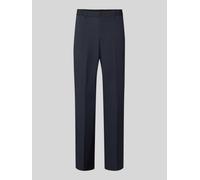 s.Oliver BLACK LABEL Wide Leg Anzughose mit Viskose-Anteil in Marine, Größe 44